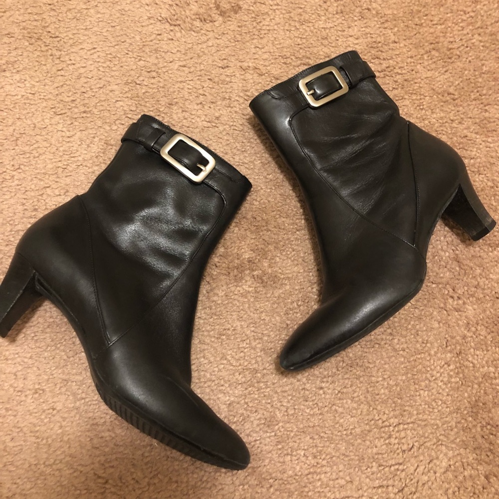 Cole Haan black booties